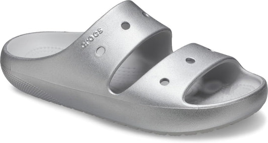 Crocs Unisex Classic Sandal V2, Silver, US M9/W11 - EU 42 CROCS