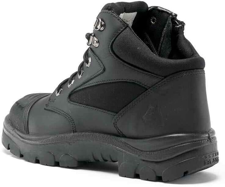 Steel Blue Men's Parkes Zip Scuff Cap Safety Boot, Black - EU 40 Steel Blue