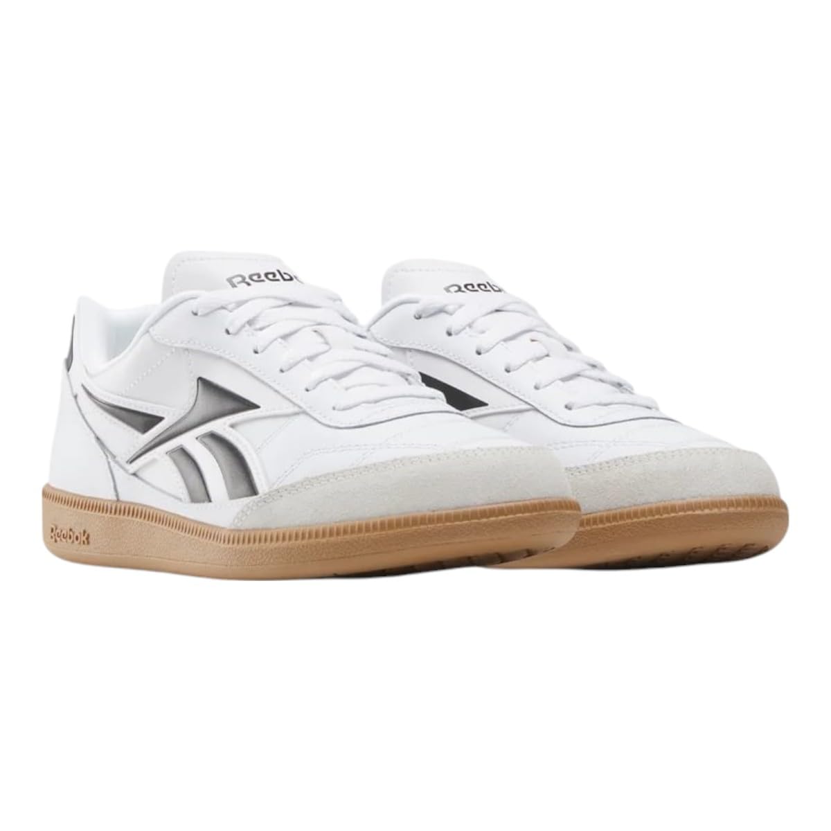 Reebok Unisex Finale Sneaker, White/Black/Barely Grey, 12.5 US Women/11 US Men / EU 44.5 Reebok