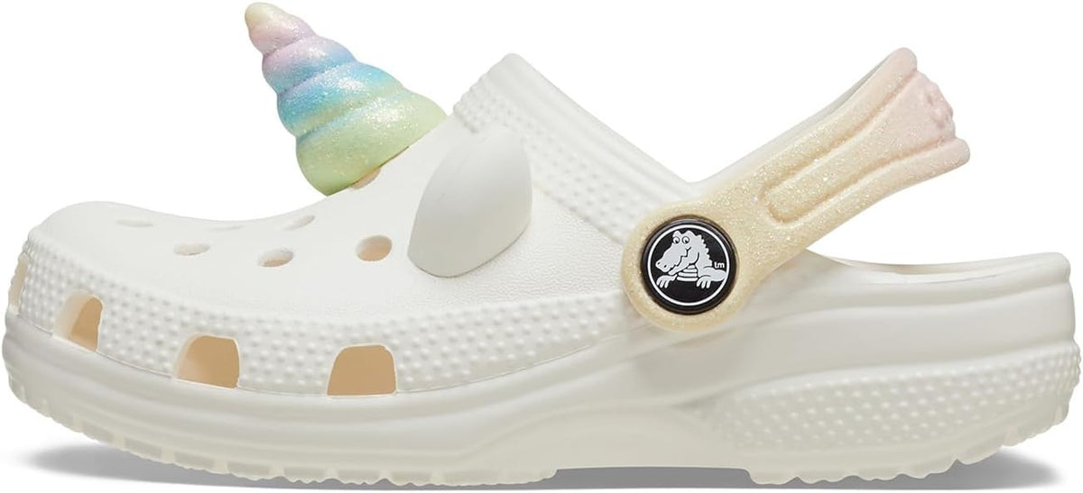 Crocs Kids Classic I AM Clog, Unicorn - C4 / EU 21 CROCS