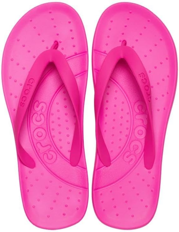 Crocs Unisex Crocs Flip, Pink Crush, US M11/W13 - EU 45 CROCS
