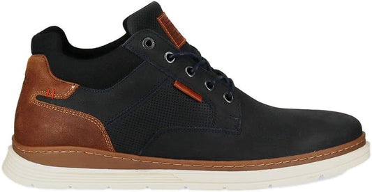 Wild Rhino Men's Banff High Top Sneaker, Navy, EU 40/US 7 WILD RHINO