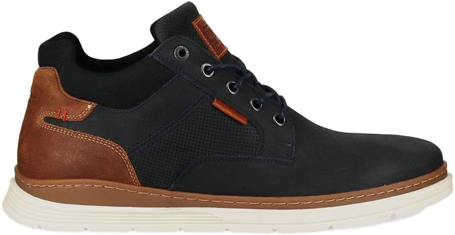 Wild Rhino Men's Banff High Top Sneaker, Navy, EU 40/US 7 WILD RHINO