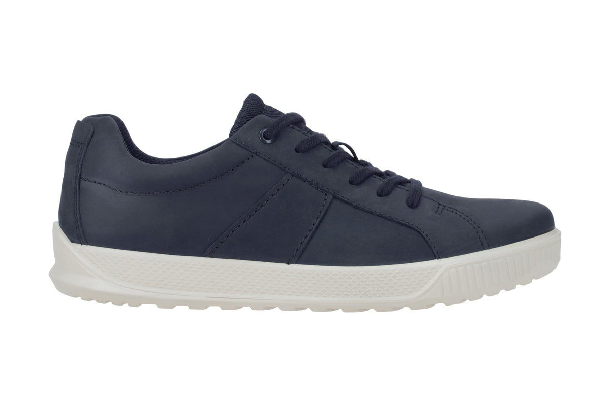 ECCO Men's Byway Lace Up Leather Sneaker, Night Sky, EU 42/US 8-8.5 ECCO