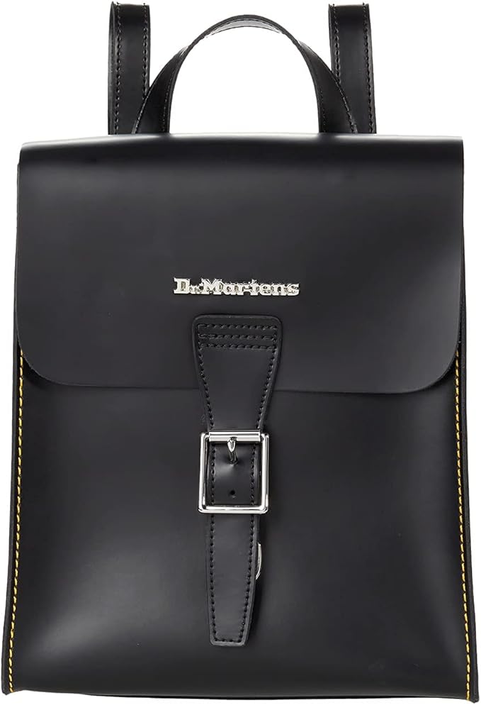 Dr. Martens Mini Leather Backpack, Black Kiev Leather Dr Martens