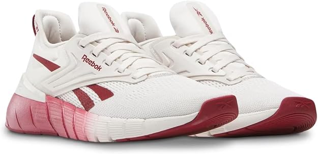 Reebok Women's Nano Gym Sneaker, Luxe Grey/Retro Red, 7.5 US/EU 38 Reebok