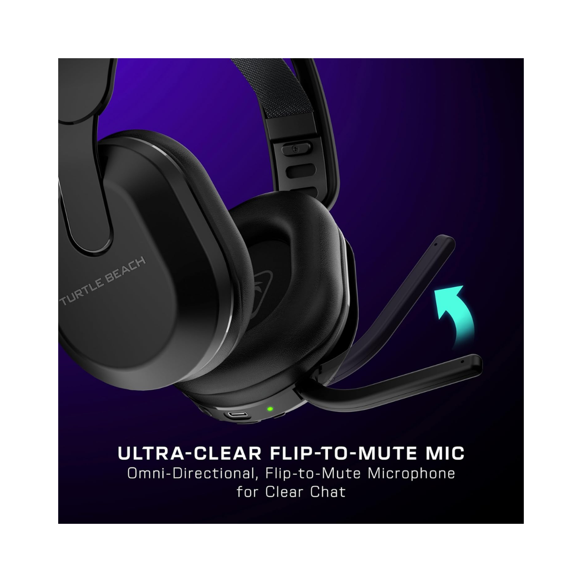 Turtle Beach Stealth 500 Wireless Gaming Headset Black - As New Condition Turtle Beach