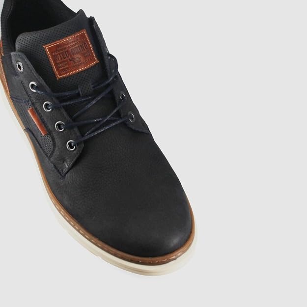 Wild Rhino Men's Banff High Top Sneaker, Navy, EU 40/US 7 WILD RHINO