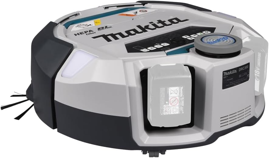 Makita DRC300Z 18V LXT Brushless Robotic Vacuum Cleaner Skin – Excellent Used Condition (Untested) Makita