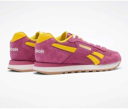 Reebok Women's Glide Sneaker, Pink/Pink/Golden Haze - EU 38