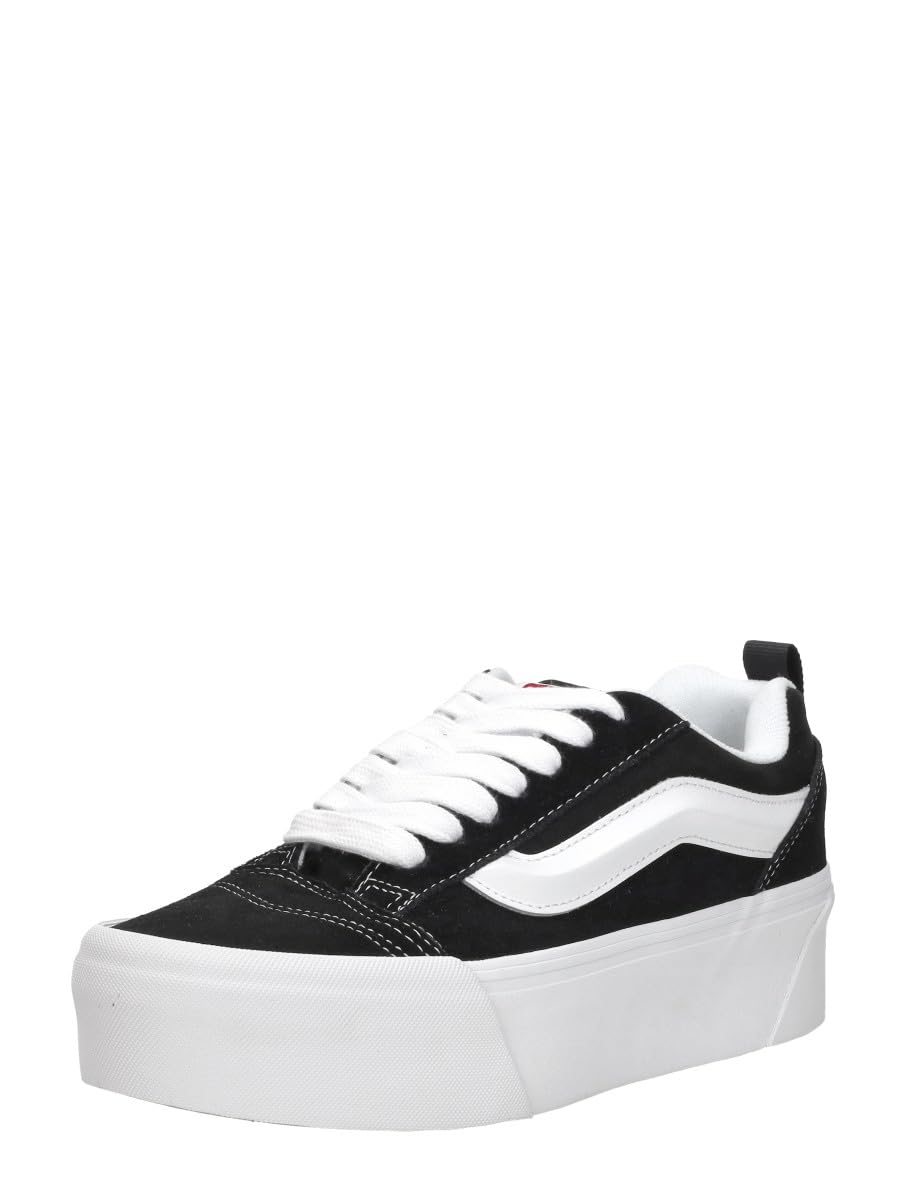 Vans Unisex Adult's Knu Stack Sneaker, Black/True White, US M11W12.5 / EU 44.5 VANS