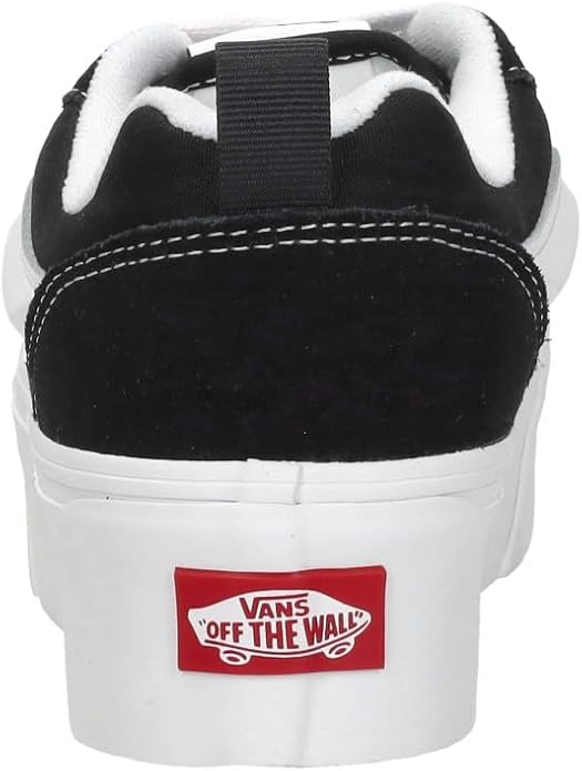 Vans Unisex Adult's Knu Stack Sneaker, Black/True White, US M11W12.5 / EU 44.5 VANS