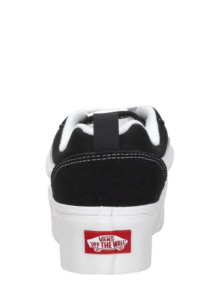 Vans Unisex Adult's Knu Stack Sneaker, Black/True White, US M11W12.5 / EU 44.5 VANS