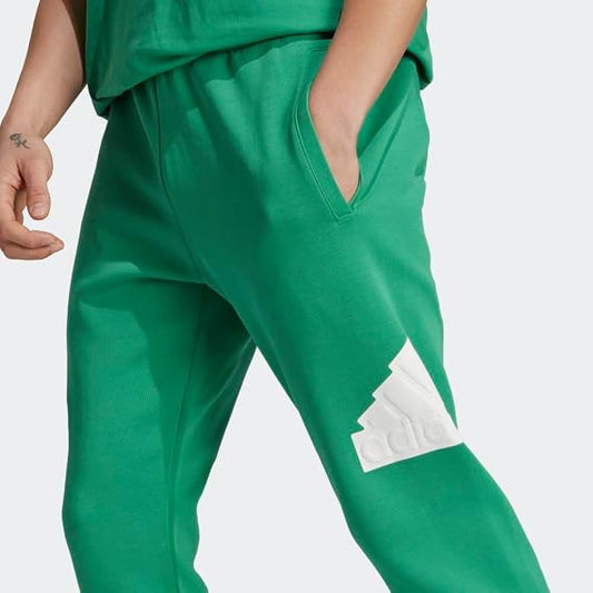 Adidas Sportswear Future Icons Badge of Sport Men's Jogger Pants, Semi Court Green, Small ADIDAS