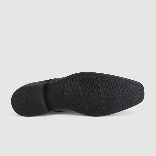 Wild Rhino Men's Power Dress Shoe, Black, Size EU 41/US 8 WILD RHINO