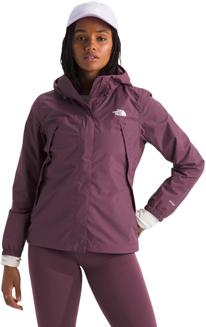 THE NORTH FACE Women's Waterproof Antora Jacket (Standard and Plus Size), Midnight Mauve, X-Small The North Face