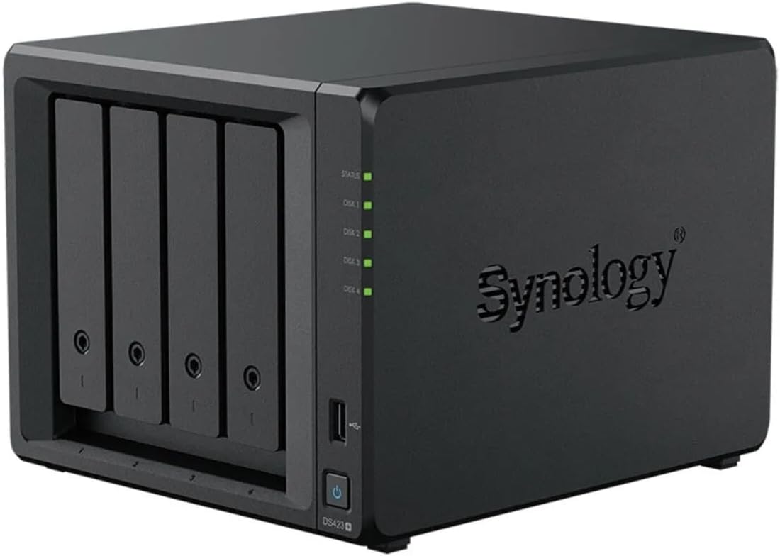 Synology DiskStation DS423+ 4-Bay NAS Intel Celeron J4125 2GB RAM – As New Synology