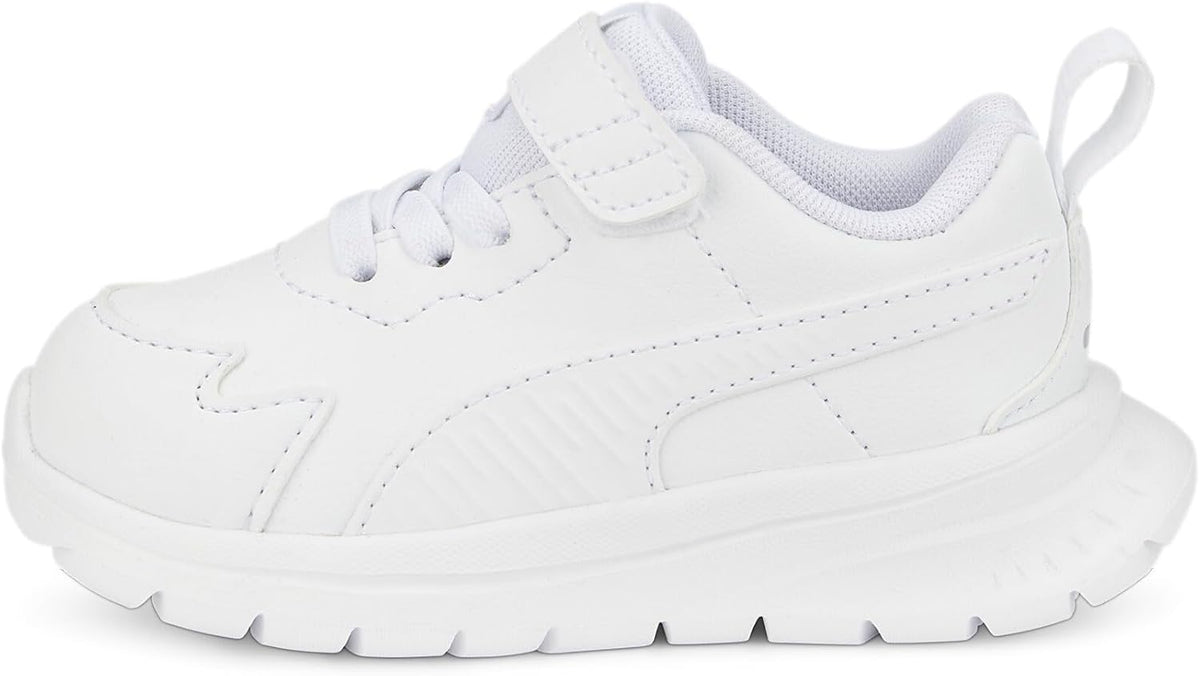 PUMA Kids' Evolve Run SL AC+ PS Sneaker, White/White - EU 31 PUMA