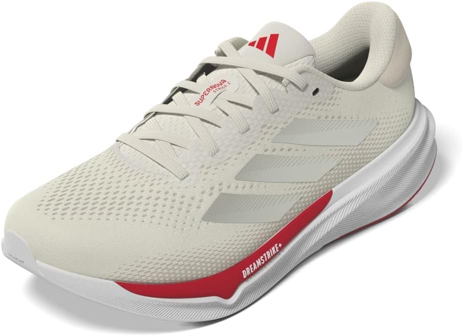 adidas Performance Supernova Stride 2 Men's Running Shoes, Orbit Grey/Matte Silver/Pure Ruby, 12 US, EU 46 2/3 ADIDAS
