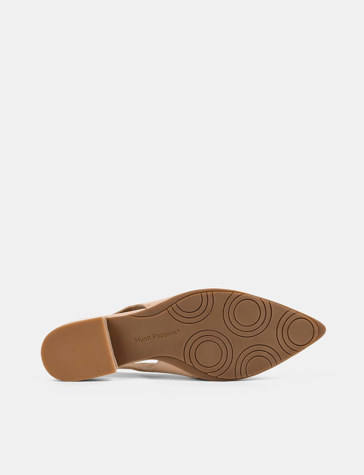 Hush Puppies Women's Azula Heel, Nude Patent, UK 4.5/US 7 / EU 37 Hush Puppies