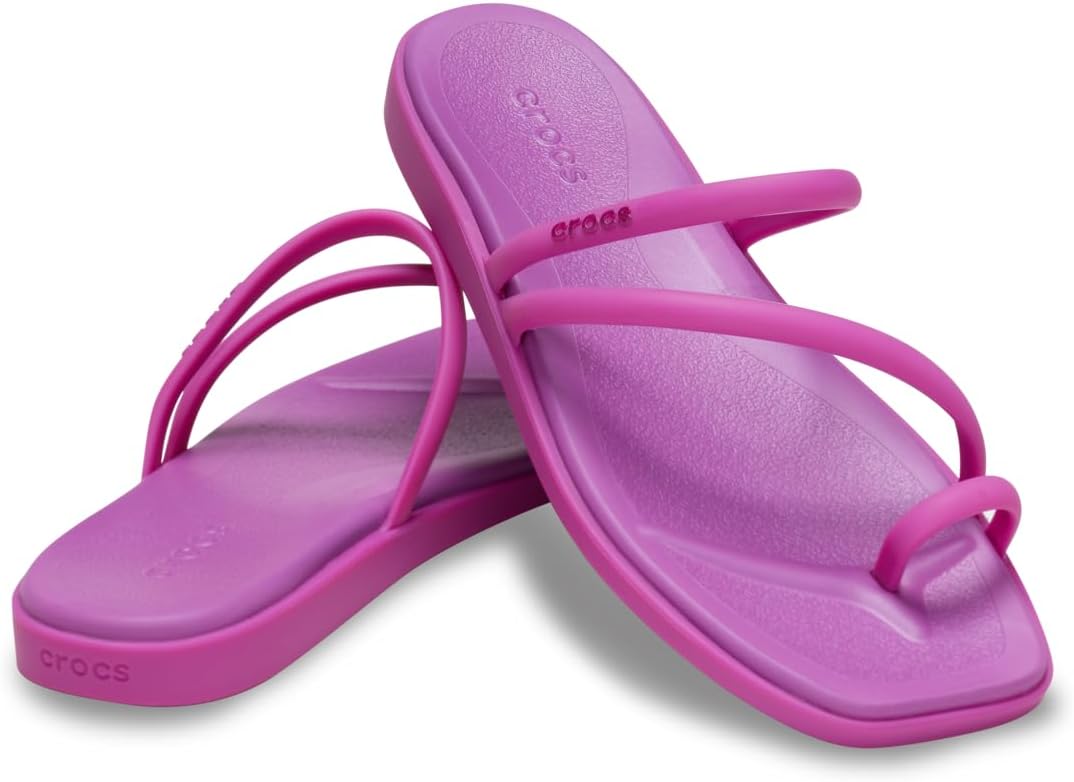 Crocs Women's Miami Toe Loop Sandal, Grapeberry - EU 34 CROCS