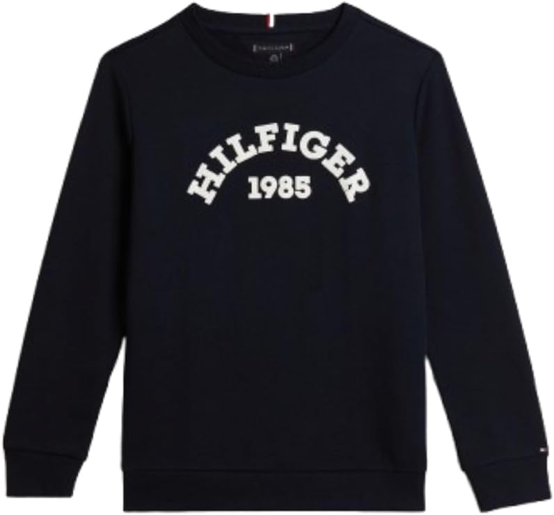 Tommy Hilfiger Kids BoysHilfiger 1985 Sweatshirt, Kids LG Tommy Hilfiger