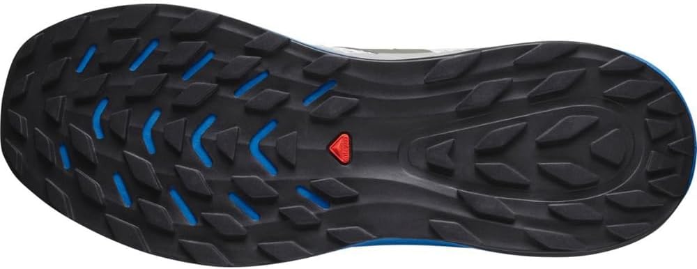 Salomon Men's Ultra Flow Trail Running and Hiking Shoe, Lunar Rock/French Blue/Black, US 11.5, EU 45 Salomon