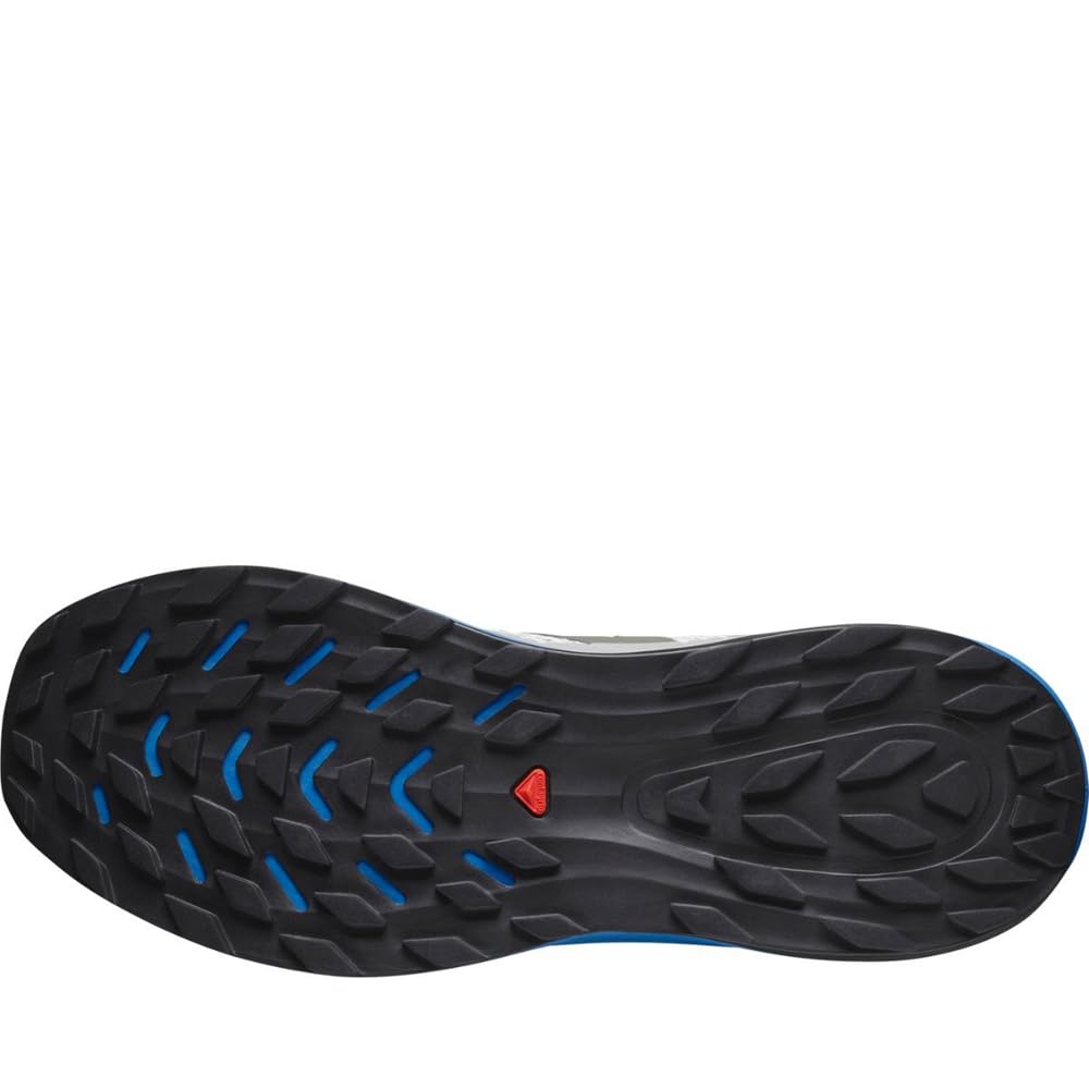 Salomon Men's Ultra Flow Trail Running and Hiking Shoe, Lunar Rock/French Blue/Black, US 11.5, EU 45 Salomon