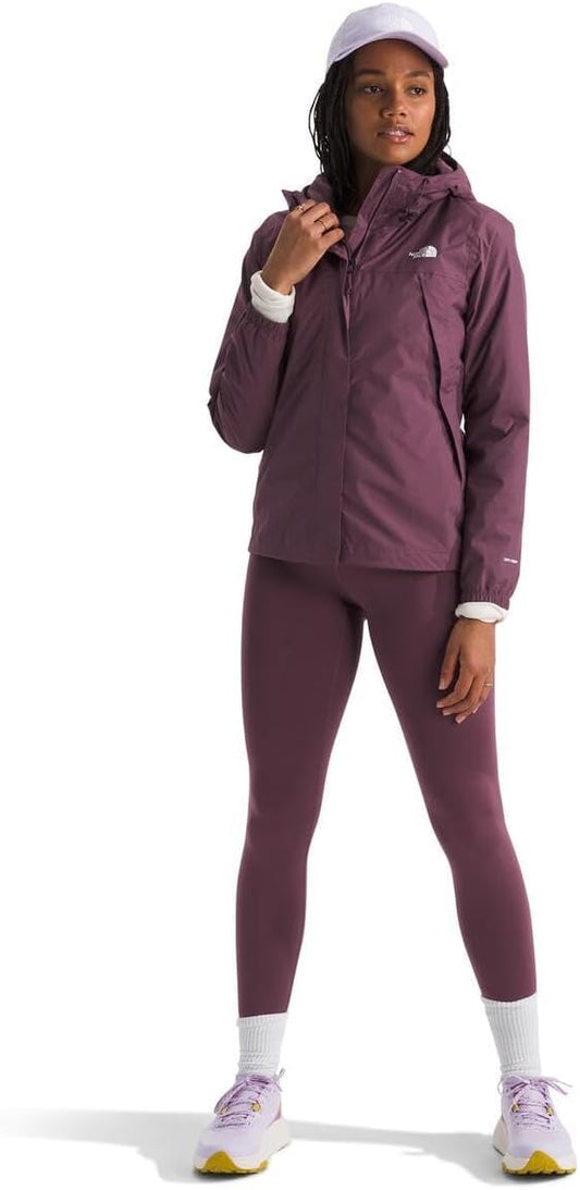 THE NORTH FACE Women's Waterproof Antora Jacket (Standard and Plus Size), Midnight Mauve, X-Small The North Face