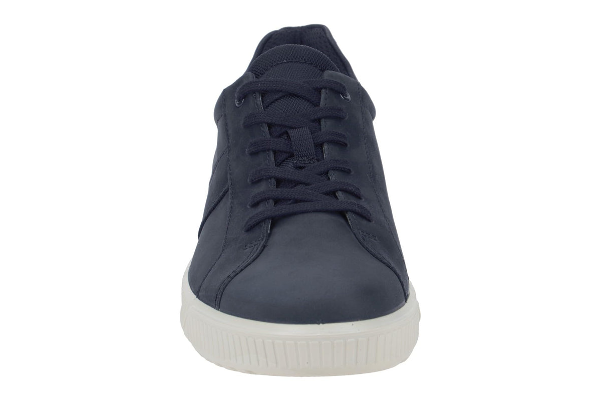 ECCO Men's Byway Lace Up Leather Sneaker, Night Sky, EU 42/US 8-8.5 ECCO