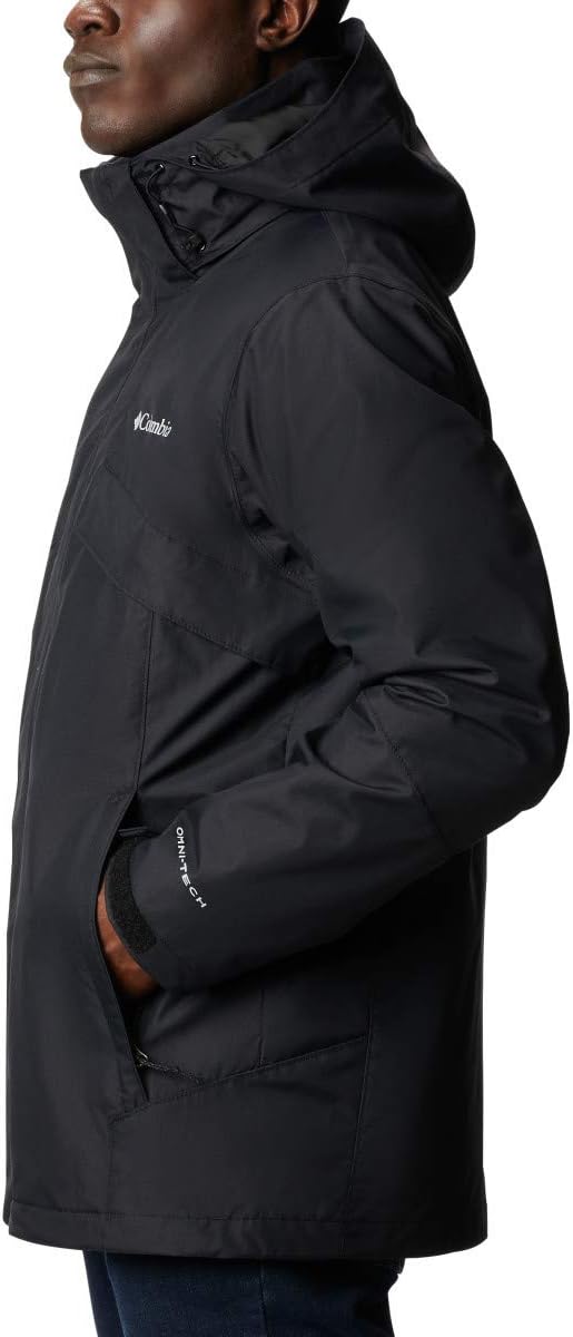Columbia Men's Bugaboo II Fleece 3-in-1 Interchange Jacket, Black, L Columbia