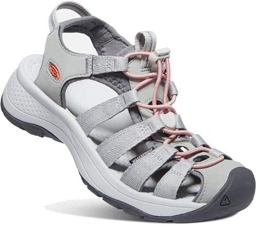 KEEN Women's Astoria West Sandal, Grey Coral - EU 39 Keen