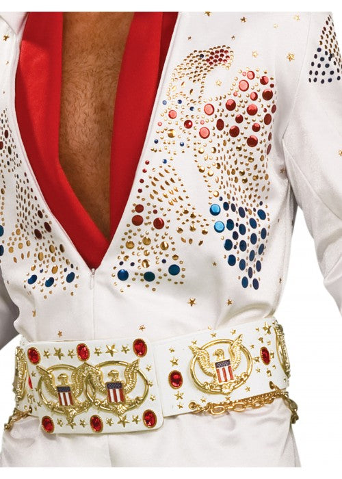 Rubies Men's Grand Heritage Elvis Adult Costume Large - Elvis Presley Fancy Dress Rubies