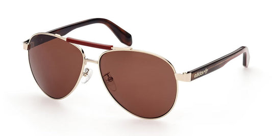 Adidas Originals OR0063 32L Aviator Sunglasses - Gold ADIDAS