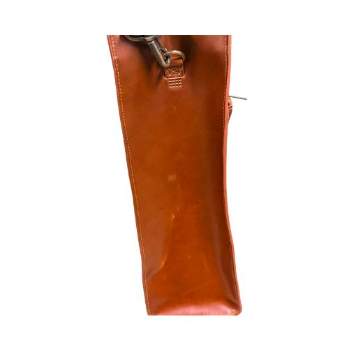 Dr. Martens Leather Tote Bag, Amber Tan Mayhem RB - As New Dr Martens