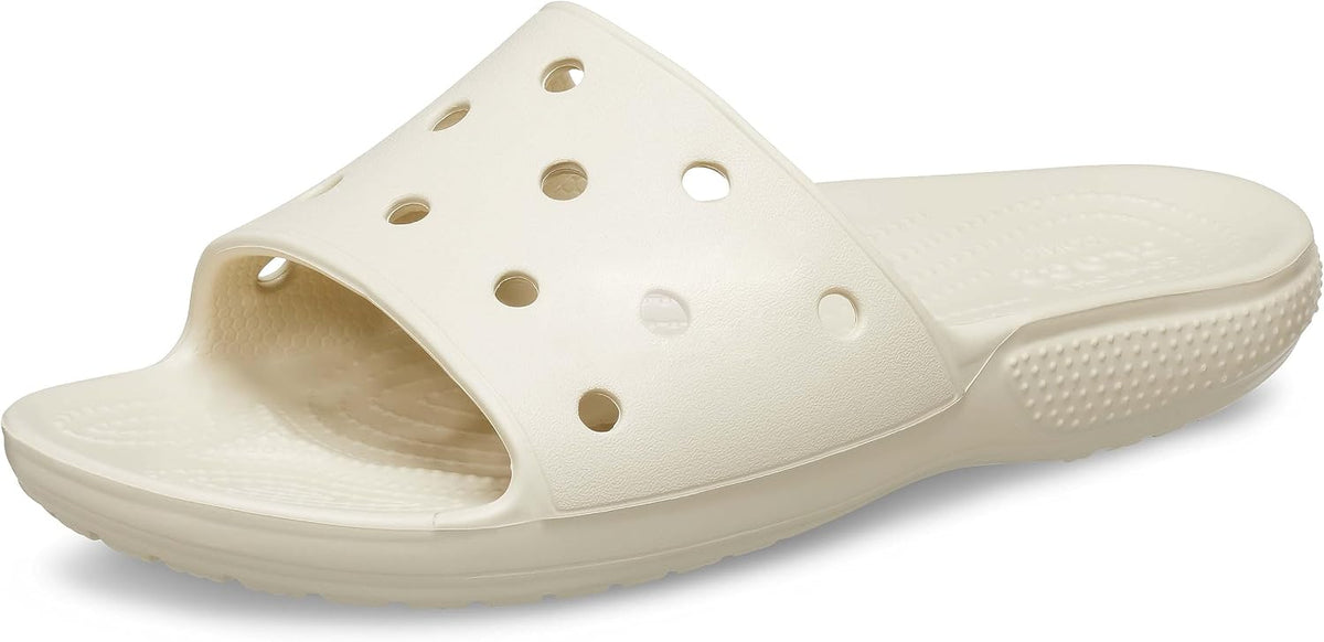 Crocs Unisex Classic Slide, Bone, US M12/W14 - EU 46 CROCS