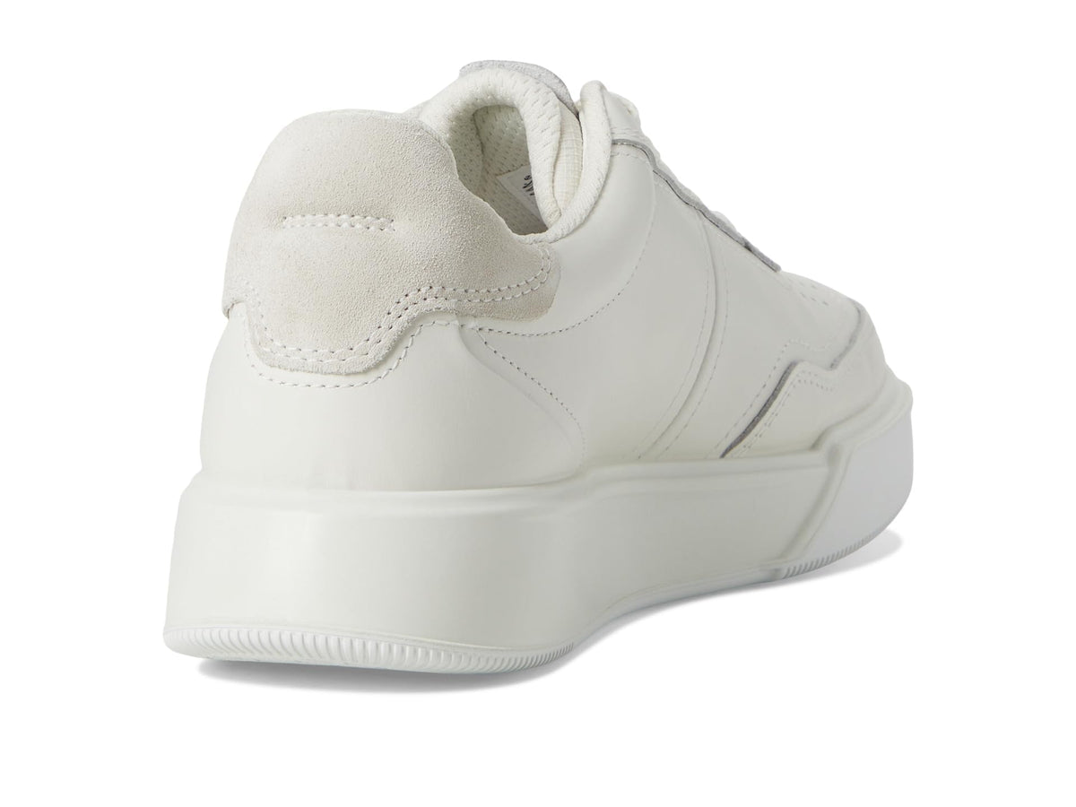 ECCO Women's Street Court Low-Cut Sneaker, White/Shadow White, EU 37/US 6-6.5 ECCO