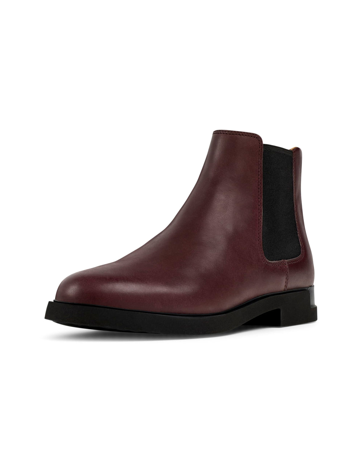 Camper Women's Iman Ankle Boot, Smooth Leather Burgundy, EU 36/US 6 CAMPER