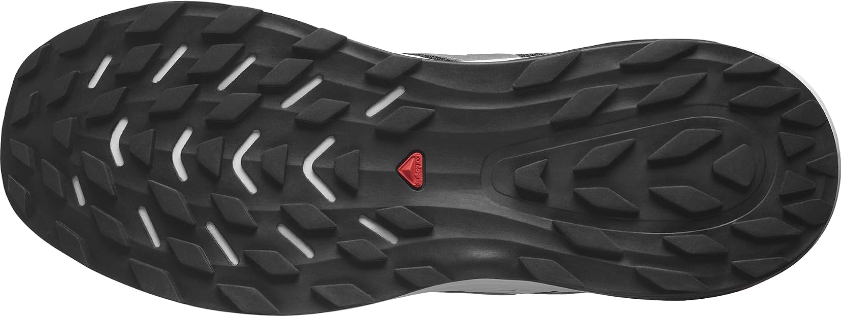Salomon Men's Ultra Flow Trail Running and Hiking Shoe, Black/Glacier Gray/QuSh, US 13, EU 48 Salomon