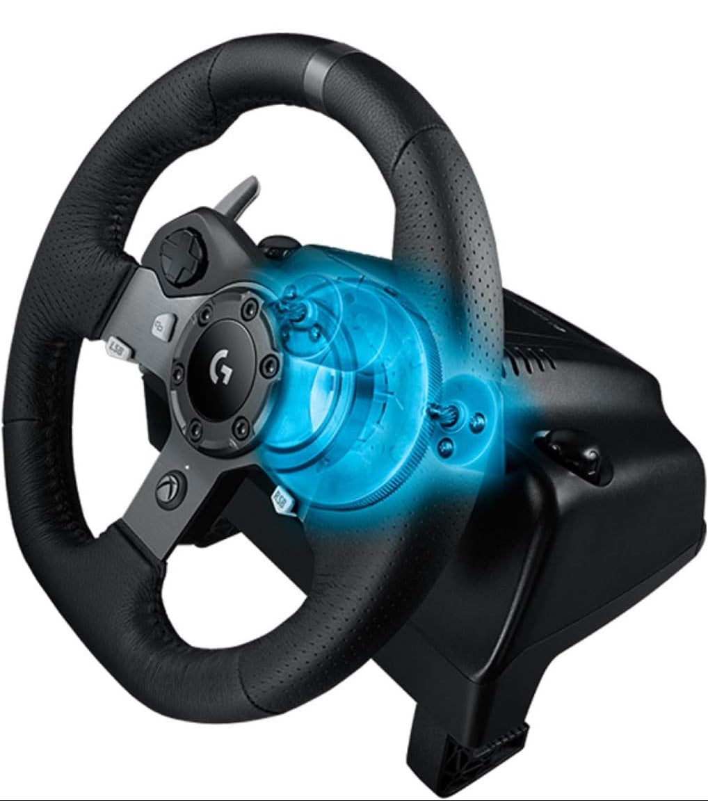 Logitech G920 Driving Force Racing Wheel & Pedals for Xbox Series X|S Xbox One PC – As New Logitech