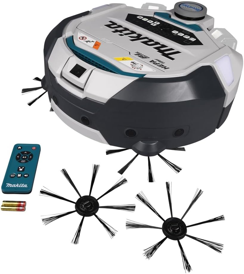 Makita DRC300Z 18V LXT Brushless Robotic Vacuum Cleaner Skin – Excellent Used Condition (Untested) Makita
