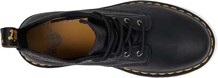 Dr. Martens Unisex 101 6-Eye Boot, Black Smooth Leather, UK 5/US M6 W7 EU 38 Dr Martens