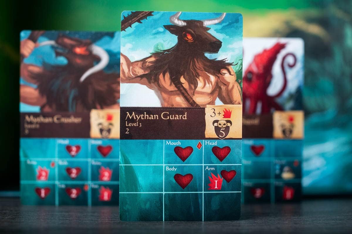 Red Raven Board Game: Sleeping Gods - 1-4 Players Red Raven