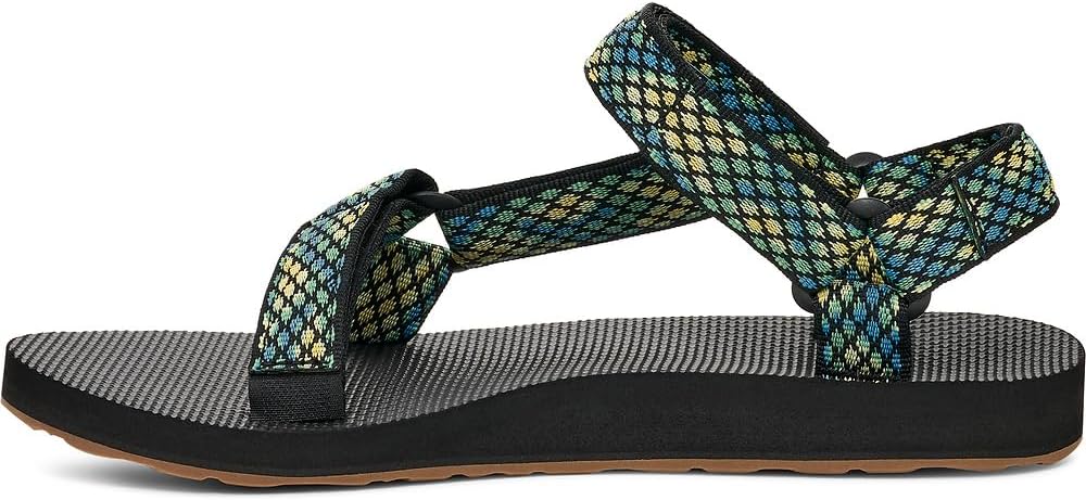 Teva Women's Original Universal Sandal, Chroma Black/Lemon - EU 36 Teva