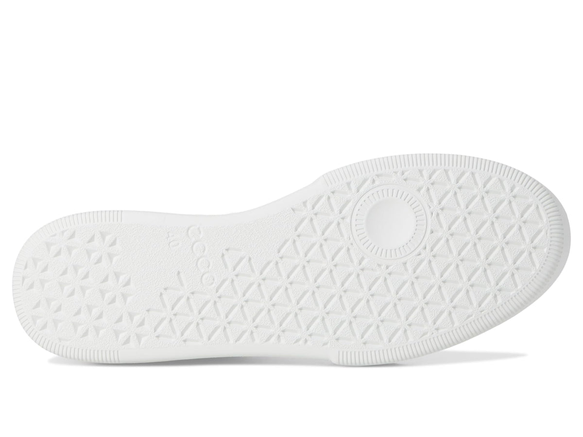 ECCO Women's Street Court Low-Cut Sneaker, White/Shadow White, EU 37/US 6-6.5 ECCO
