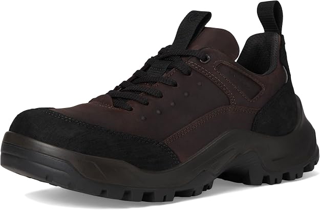 ECCO Men's Offroad Outdoors Hiking Shoe, Black/Mocha, EU 45/US 11-11.5 ECCO
