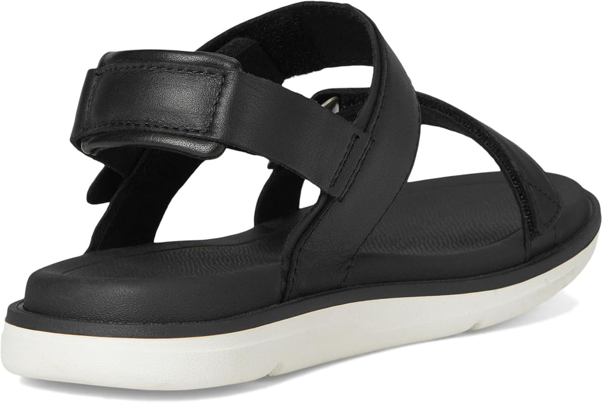 Teva Women's Madera Slingback Outdoor Sandal, Black/White, 6 US, EU 37 Teva