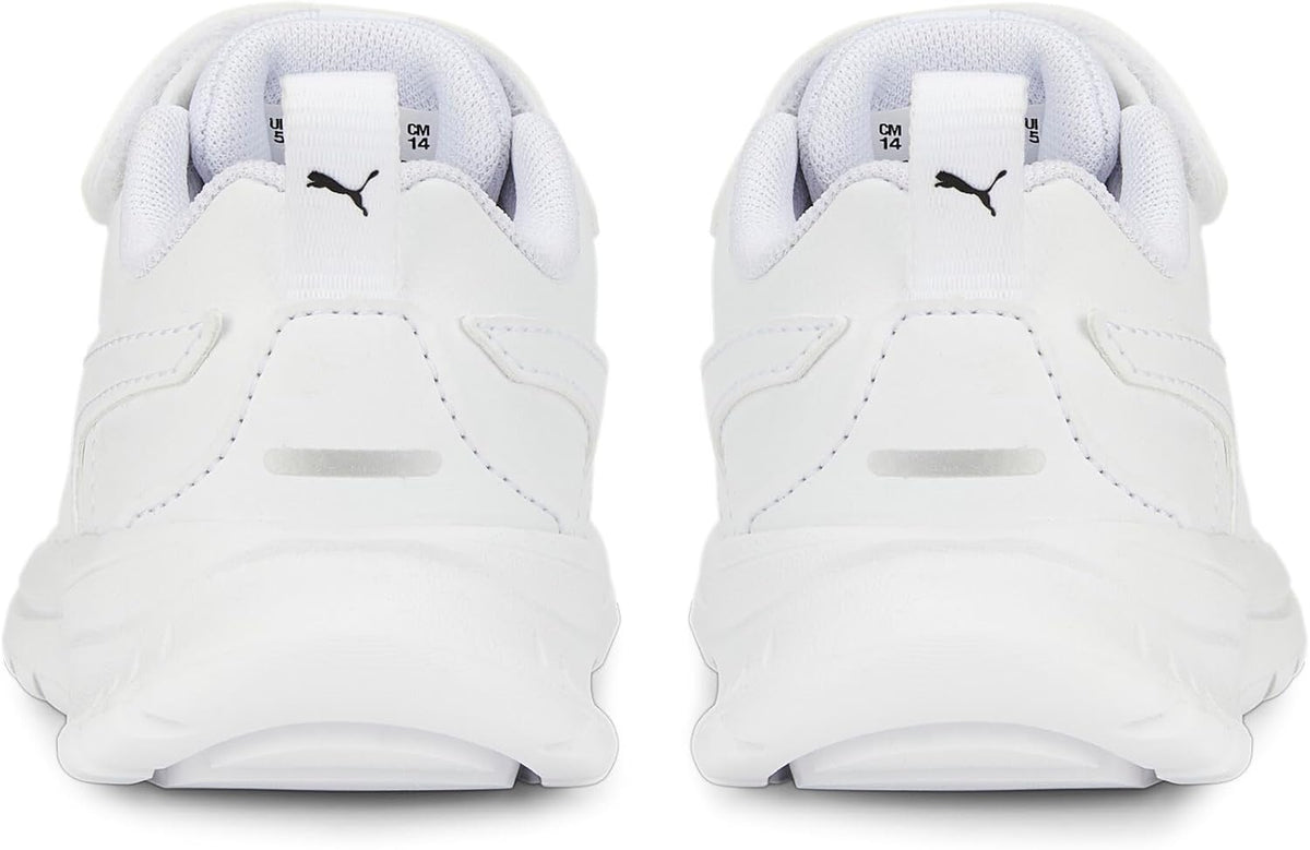 PUMA Kids' Evolve Run SL AC+ PS Sneaker, White/White - EU 31 PUMA