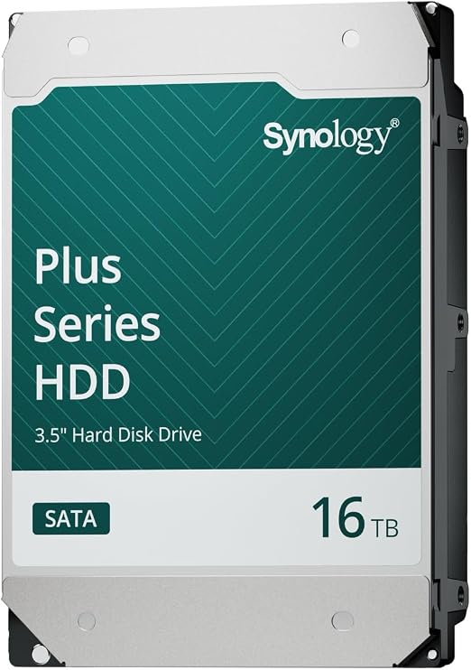 Synology HAT3310-16TB Plus Series 16TB 3.5" SATA Internal Hard Drive – As New Synology