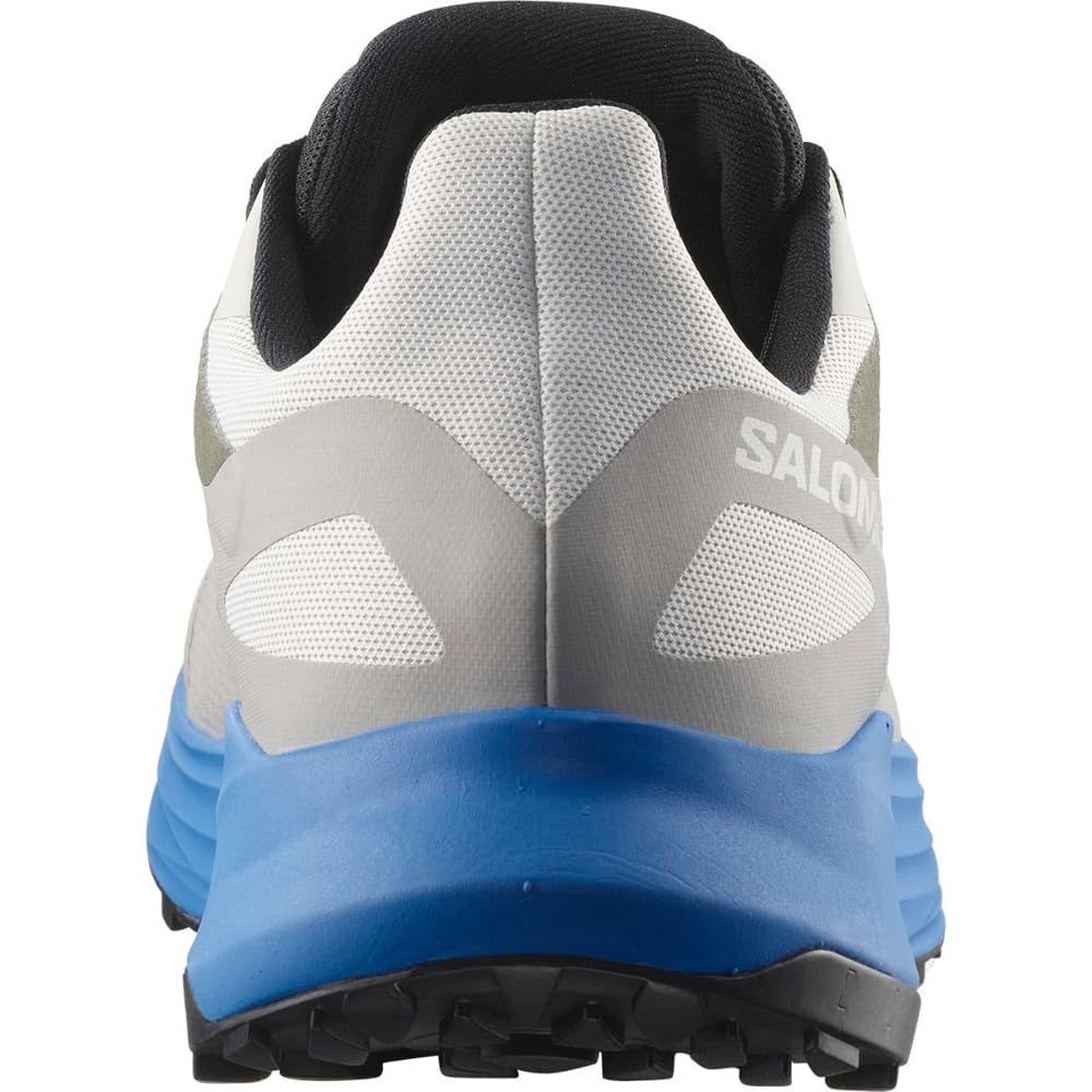 Salomon Men's Ultra Flow Trail Running and Hiking Shoe, Lunar Rock/French Blue/Black, US 11.5, EU 45 Salomon